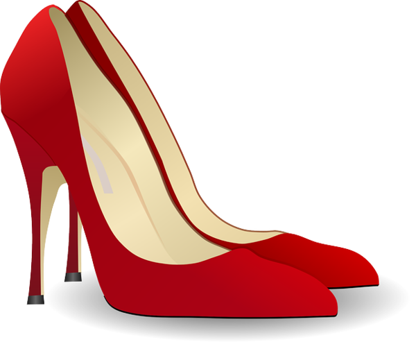des talons aiguilles